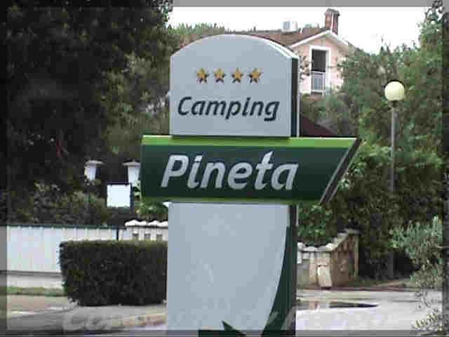 Campingschild