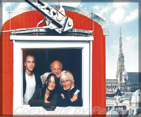 Wir 4 im Riesenrad