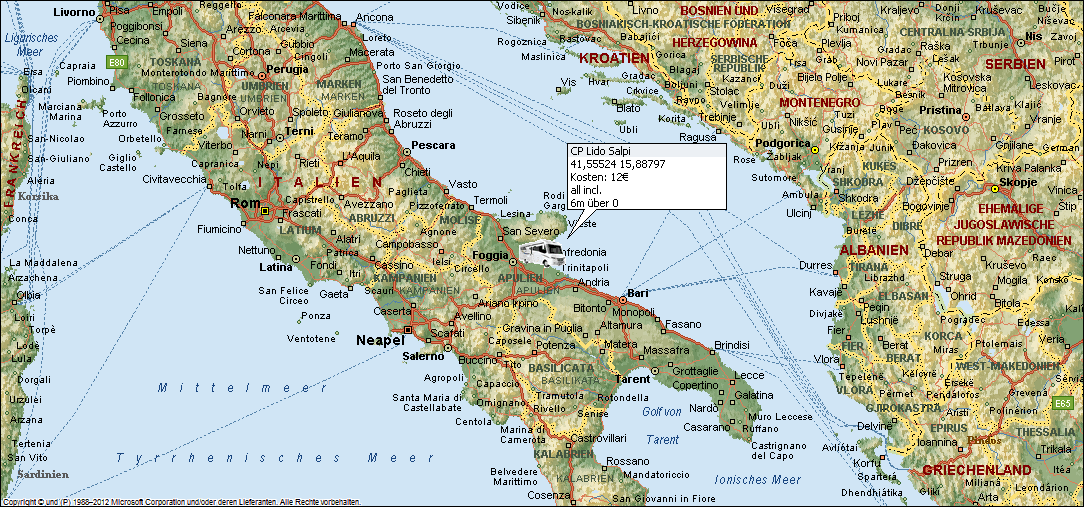 Italien, Europa