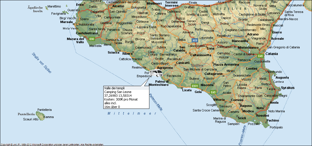 Sizilien, Italien, Europa