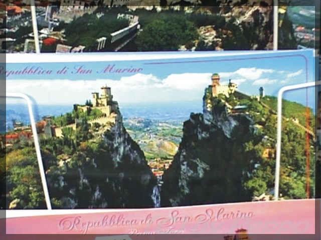 Postkarte von San Marino