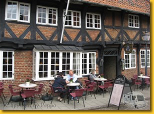 Gasthaus in der Altstadt von Ribe