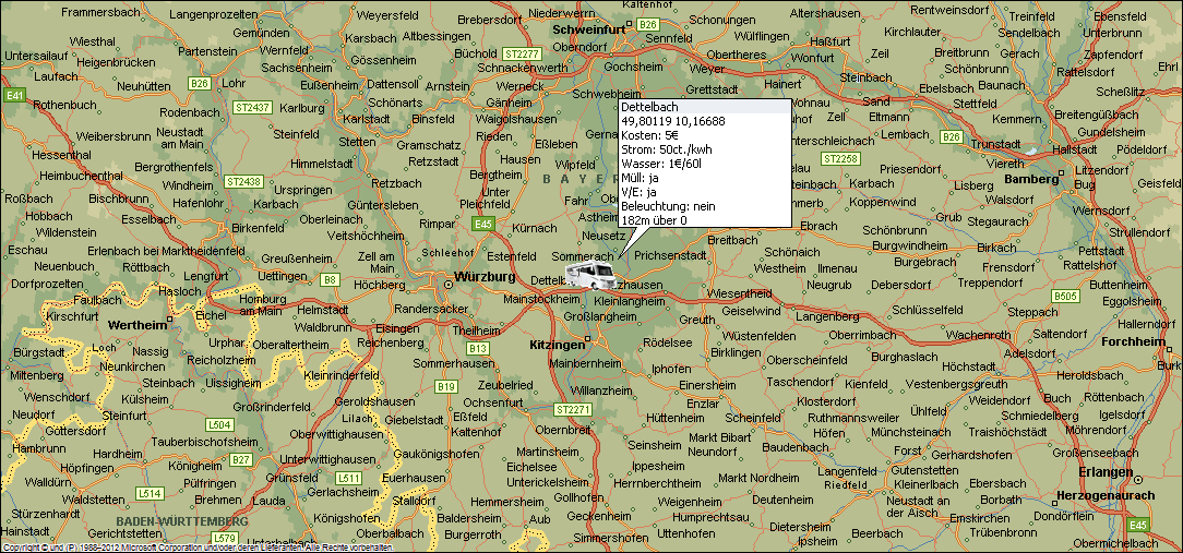 Wrzburg, Bayern, Deutschland