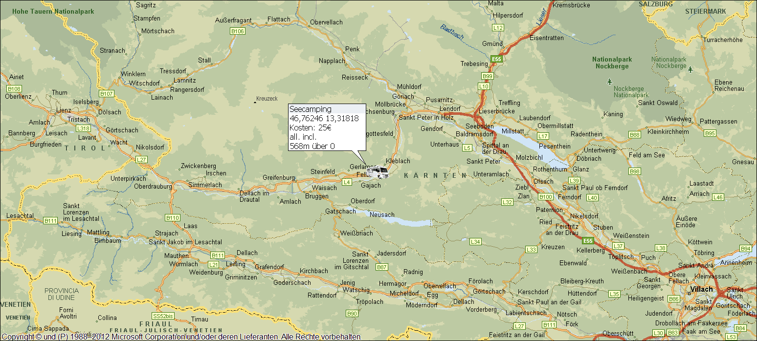 Seecamping Kleblach-Lind