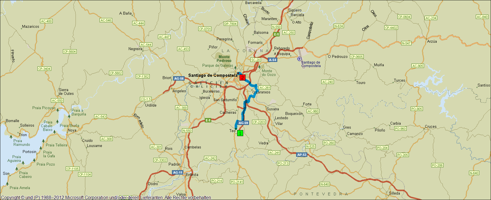 Teo - Santiago de Compostela